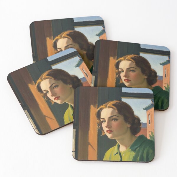 Item preview, Chica de ventana vintage designed and sold by Lonesomefolk.
