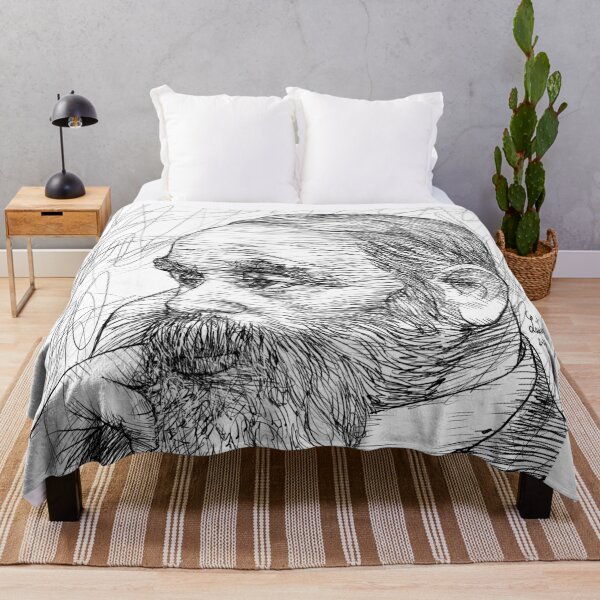Item preview, IVAN GONCHAROV ink portrait .1 designed and sold by lautir.