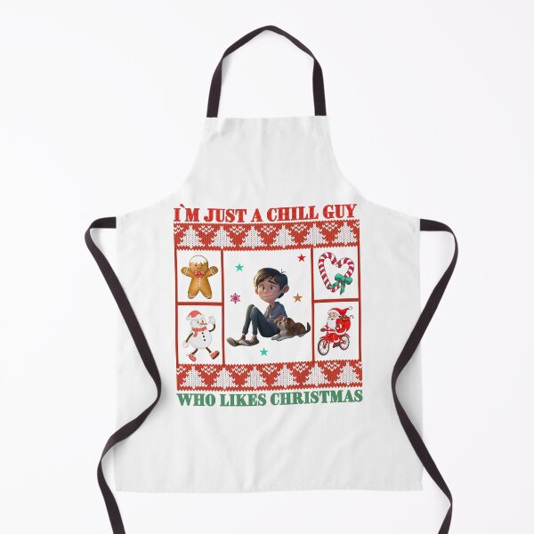 Item preview, I`m Just A Chill Guy, Who Loves Christmas and Dogs Design designed and sold by Raise2Shine.