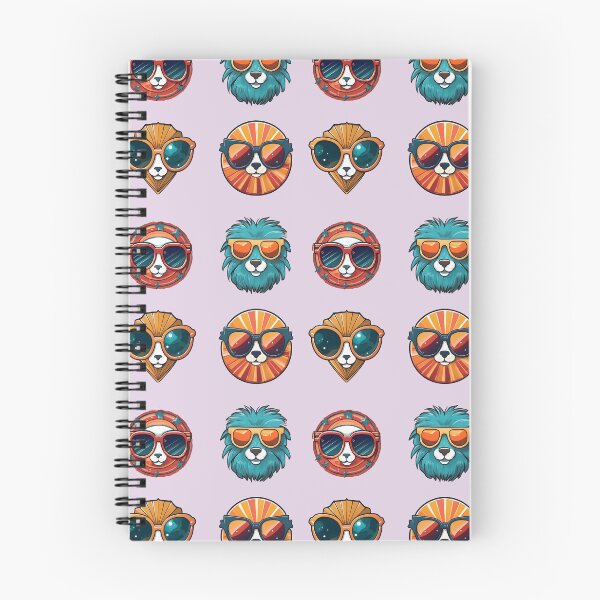 Item preview, Dogs Puppy Sunglasses | Sticker Pattern | Retro Collection designed and sold by monkeybusiness.pt.