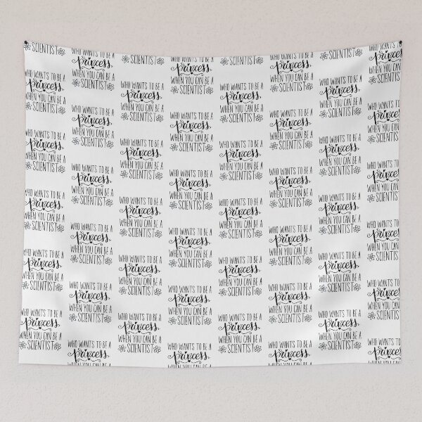 Item preview, Who wants to be a princess when you can be a scientist designed and sold by belladesign7.