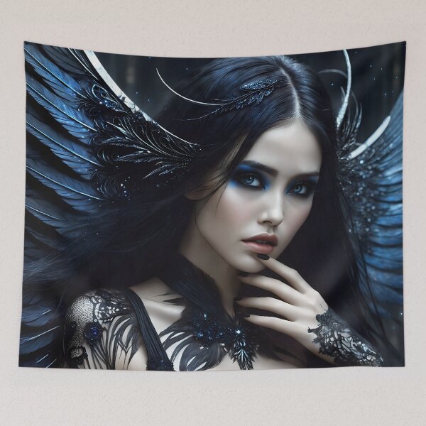 Item preview, Shadowed Grace - The Winged Enigma 11 designed and sold by deep-sea-birds.