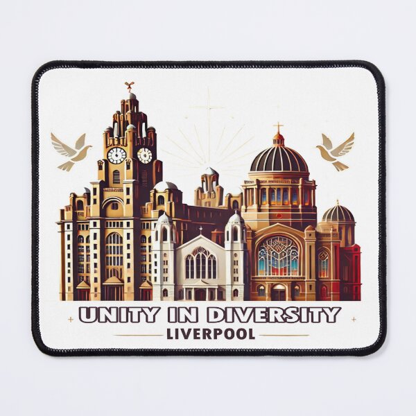 Item preview, LIVERPOOL- UNITY IN DIVERSITY designed and sold by Globalcitytees.