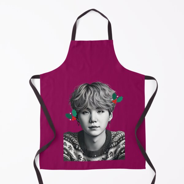 Item preview, Suga Holiday Charm | BTS-Inspired Festive Art designed and sold by DEEPDesignsART.