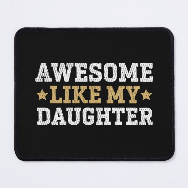 Item preview, Awesome Like My Daughter Father Funny Dad Christmas Fathers Day designed and sold by alenaz.