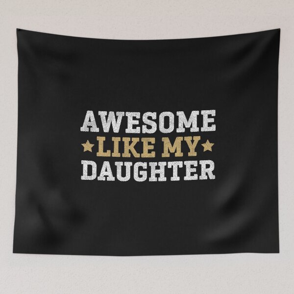Item preview, Awesome Like My Daughter Father Funny Dad Christmas Fathers Day designed and sold by alenaz.