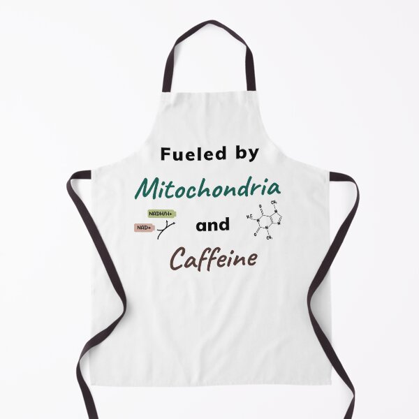 Item preview, Fueled by Mitochondria and Caffeine designed and sold by Sci-Art-Cafe.