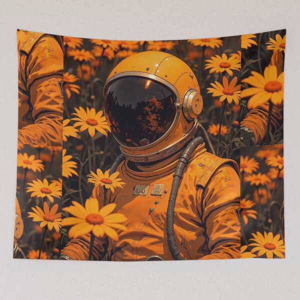 Item preview, Orangetinted space flower surround designed and sold by ShroomForge.
