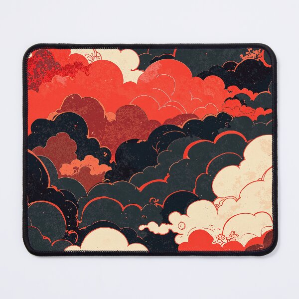 Item preview, Oriental blossoms amidst a timeless sky designed and sold by ShroomForge.