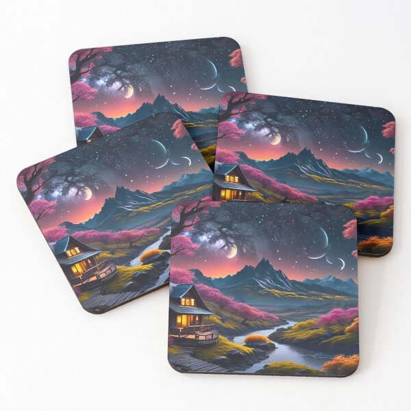 Item preview, Treehouse moons View designed and sold by AlienVisitor's Stuff.