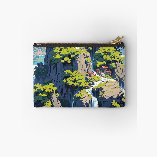 Item preview, Pagoda amidst waterfall cascades designed and sold by ShroomForge.