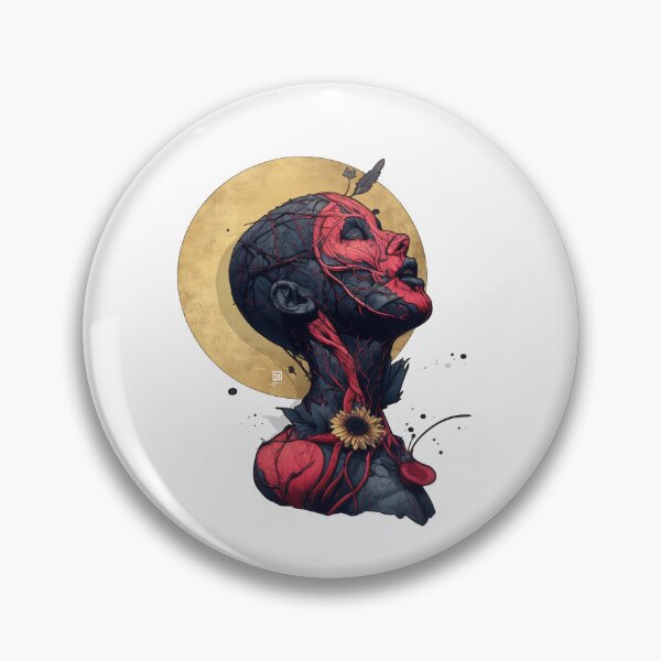 Item preview, Small Plastinated Woman's Head #1 & Halo designed and sold by Joneseyb0b.