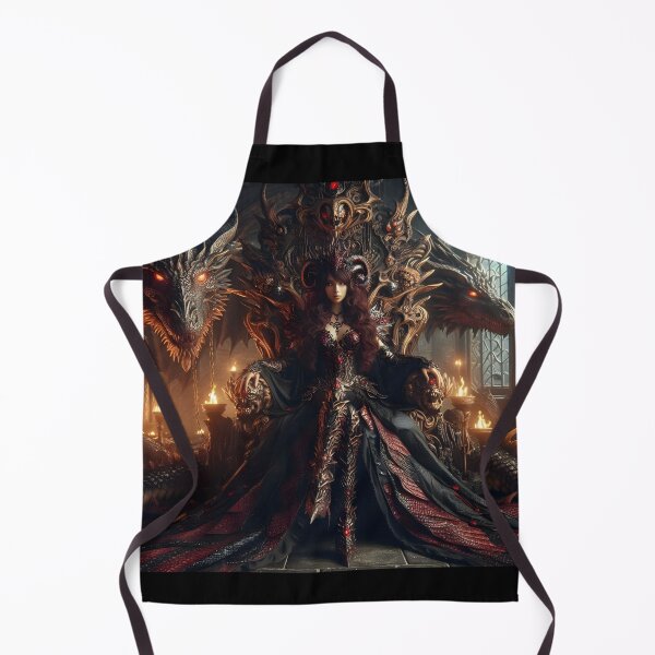 Item preview, Queen of Dragons on her Throne designed and sold by GalleryBrisArt.