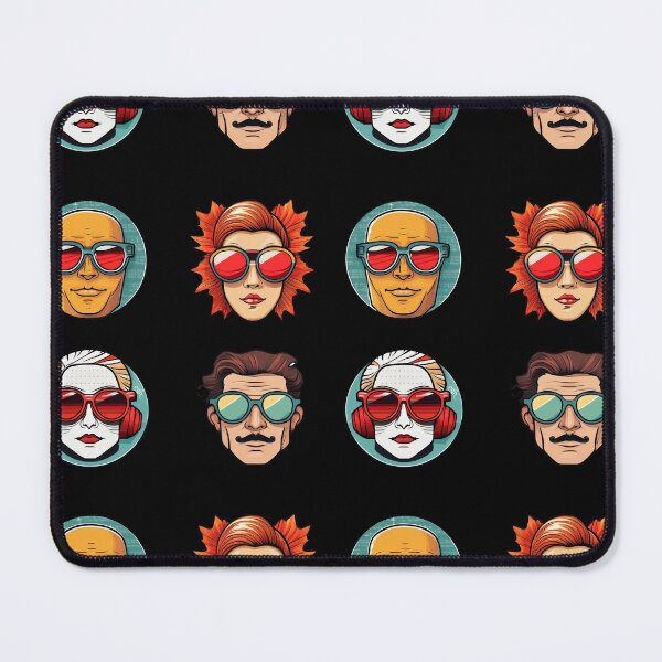 Item preview, Wierd People Sunglasses | Sticker Pattern | Retro Collection designed and sold by monkeybusiness.pt.