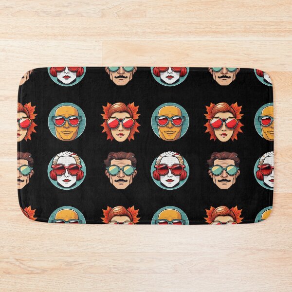 Item preview, Wierd People Sunglasses | Sticker Pattern | Retro Collection designed and sold by monkeybusiness.pt.