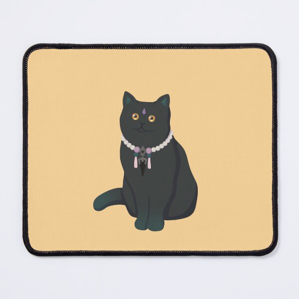 Item preview, Miao (Genshin Impact Xiao as a cat)  designed and sold by ugh-lines.