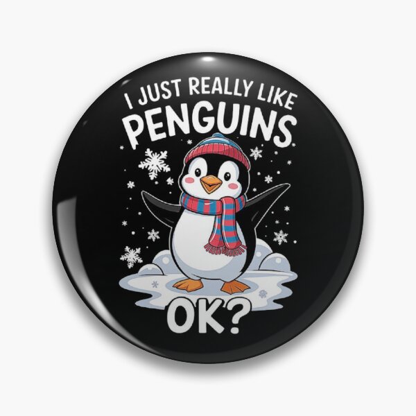 Item preview, Cute Winter Penguin Design with Funny Quote-For Penguin Lovers designed and sold by love3617.