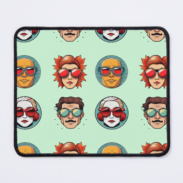 Item preview, Wierd People Sunglasses | Sticker Pattern | Retro Collection designed and sold by monkeybusiness.pt.