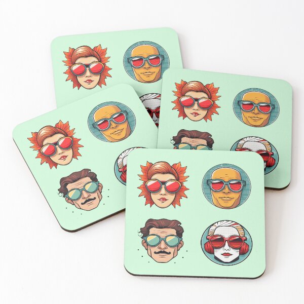 Item preview, Wierd People Sunglasses | Sticker Pattern | Retro Collection designed and sold by monkeybusiness.pt.