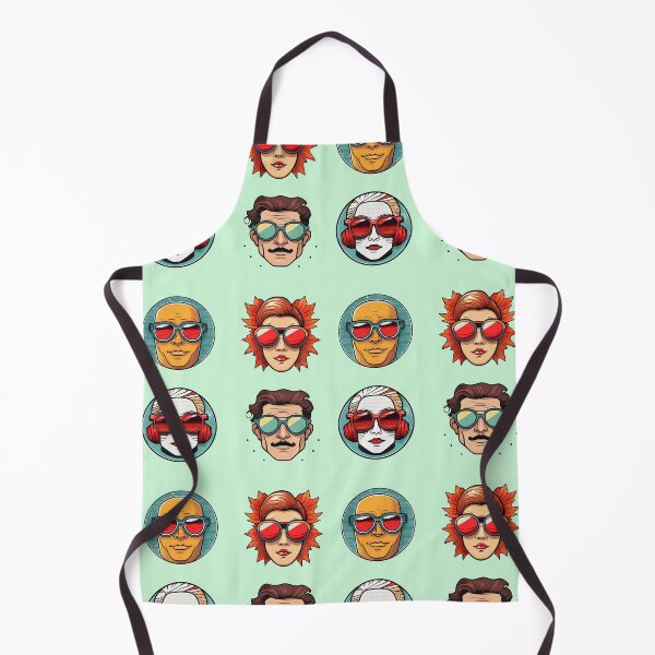 Item preview, Wierd People Sunglasses | Sticker Pattern | Retro Collection designed and sold by monkeybusiness.pt.