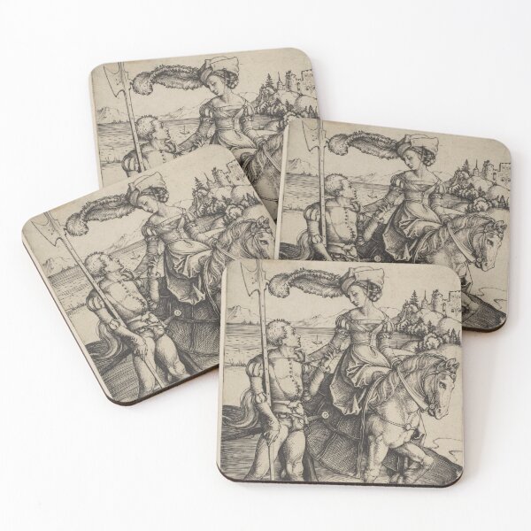 Item preview, The Lady on Horseback and the Lansquenet  designed and sold by RickE.