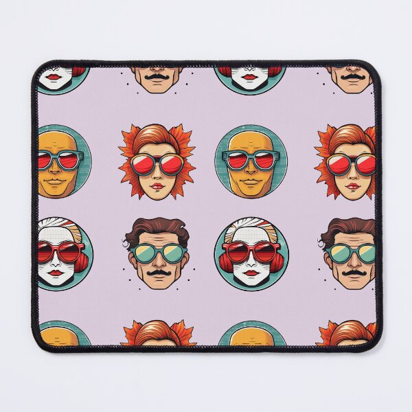 Item preview, Wierd People Sunglasses | Sticker Pattern | Retro Collection designed and sold by monkeybusiness.pt.