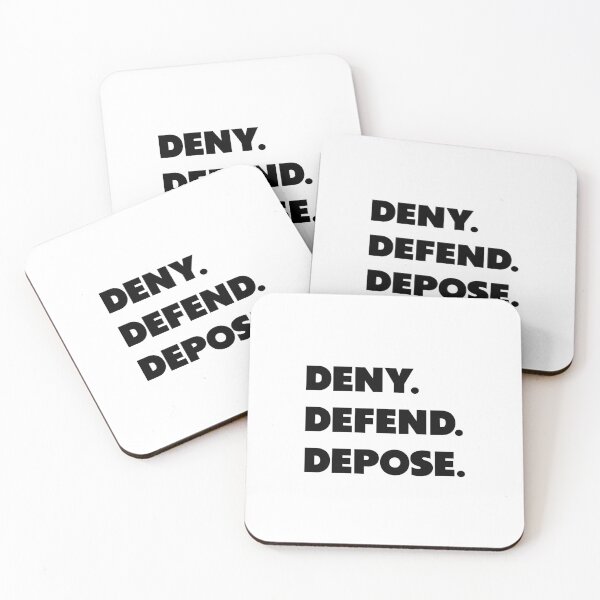 Item preview, Deny defend depose designed and sold by sheelatewatia.