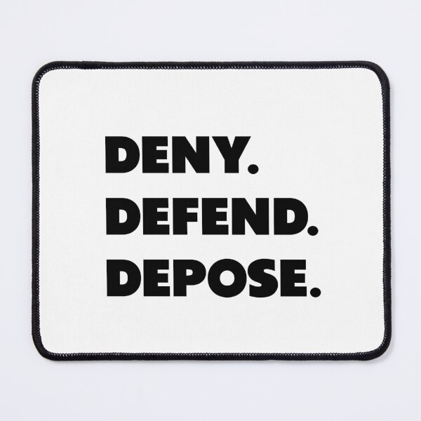 Item preview, Deny defend depose designed and sold by sheelatewatia.