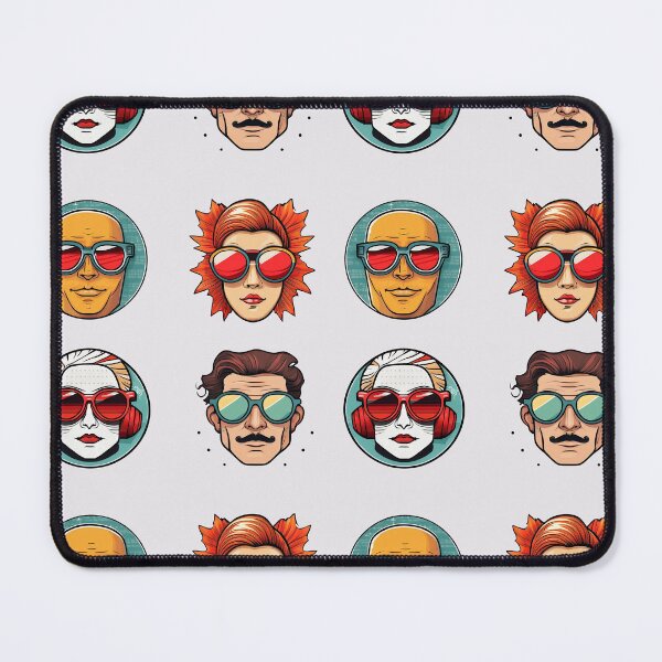 Item preview, Wierd People Sunglasses | Sticker Pattern | Retro Collection designed and sold by monkeybusiness.pt.