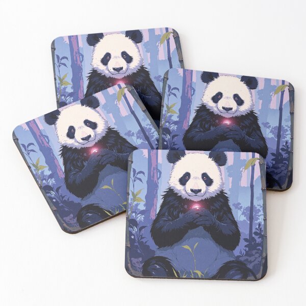 Item preview, Serene panda amidst blue skies designed and sold by MadeByHaresShop.