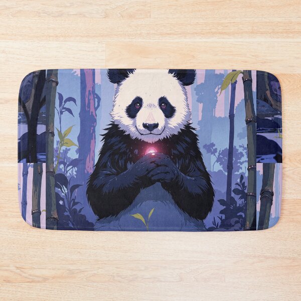 Item preview, Serene panda amidst blue skies designed and sold by MadeByHaresShop.