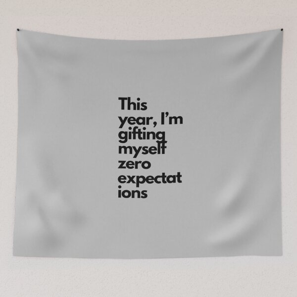 Item preview, This year, I’m gifting myself zero expectations designed and sold by Itsheartshop.