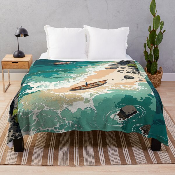 Item preview, Serene seaside retreat designed and sold by MadeByHaresShop.