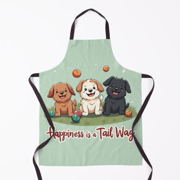 Item preview, Happy Puppy Playtime - Tail Wagging Joy designed and sold by BNCH44.