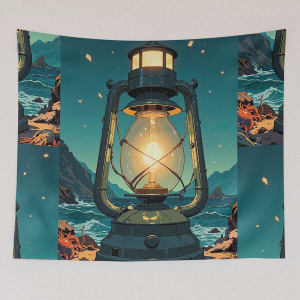 Item preview, Serenitys beacon oceanic reflections designed and sold by MadeByHaresShop.