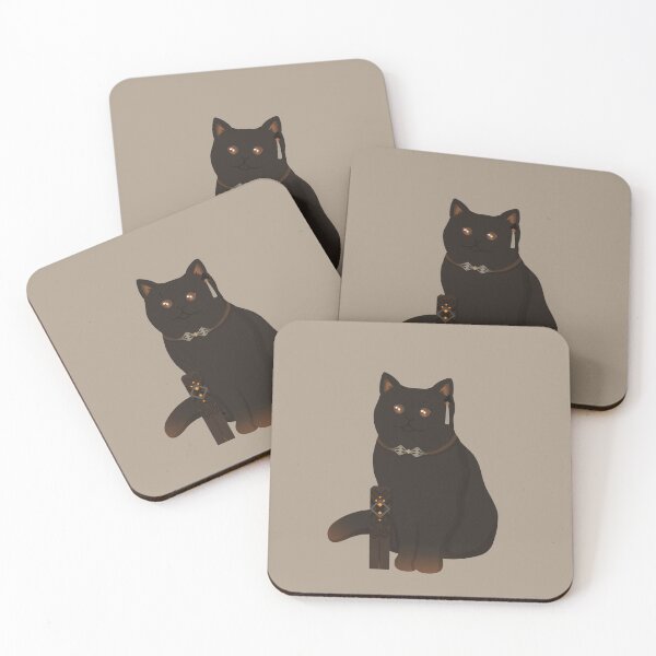 Item preview, Tomli (Genshin Impact Zhongli as a cat)  designed and sold by ugh-lines.