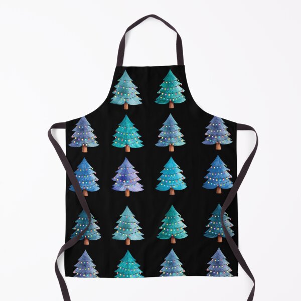 Item preview, Blue shades christmas tree pattern designed and sold by Topmel.