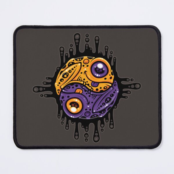 Item preview, Vibrant Purple and Gold Poison Dart Frog Yin Yang designed and sold by fizzgig.