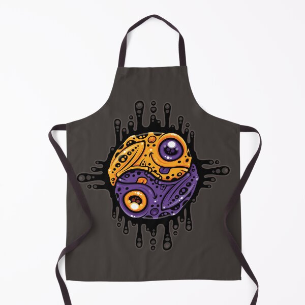Item preview, Vibrant Purple and Gold Poison Dart Frog Yin Yang designed and sold by fizzgig.