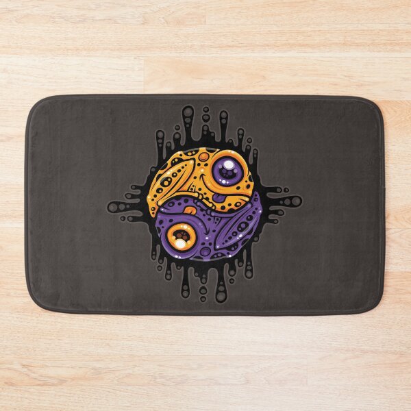 Item preview, Vibrant Purple and Gold Poison Dart Frog Yin Yang designed and sold by fizzgig.