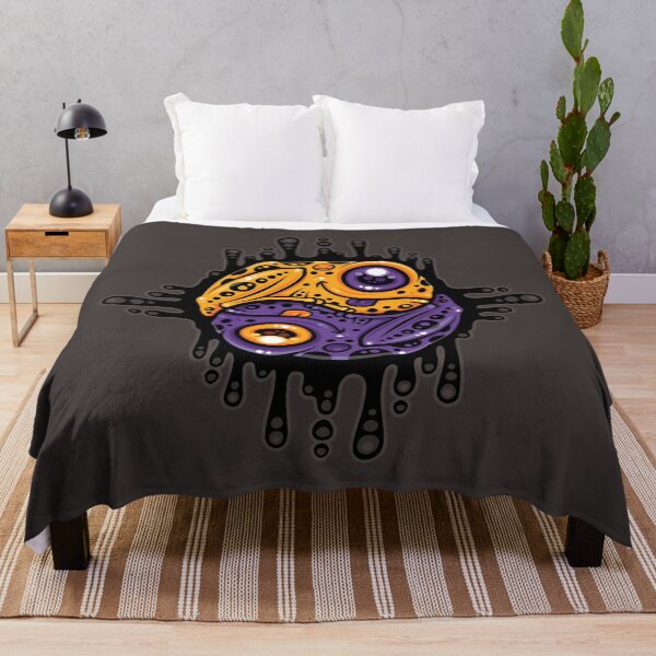 Item preview, Vibrant Purple and Gold Poison Dart Frog Yin Yang designed and sold by fizzgig.
