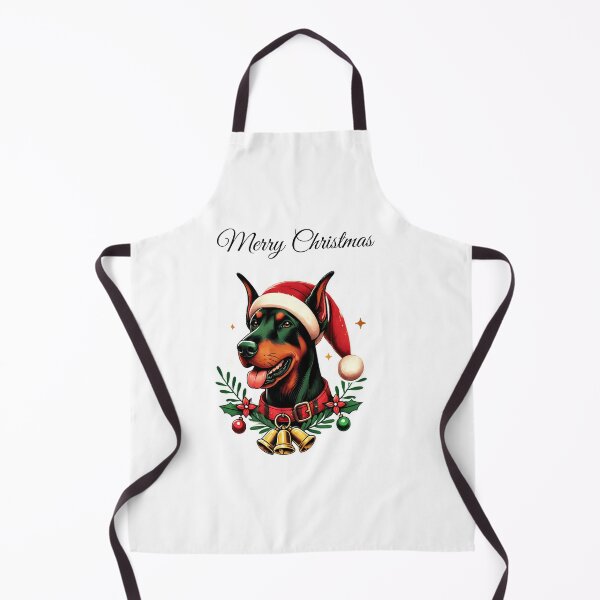 Item preview, Dobermann Dog Merry Christmas  designed and sold by LovingPresence.