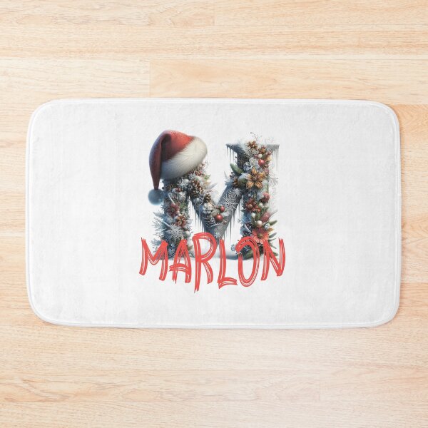 Item preview, Name Marlon. My name is Marlon. Winter initial. designed and sold by MagelliShop.