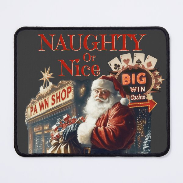 Item preview, NAUGHTY OR NICE SANTA CHRISTMAS CASINO  designed and sold by NikoDeeko.