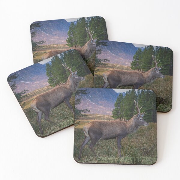 Item preview, "Grace in the Wild: A Deer at Glencoe" designed and sold by philpace.