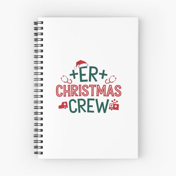 Item preview, ER Christmas Crew Emergency Room Nurse ER Techs Secretary designed and sold by luannsemmsobre.