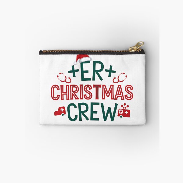 Item preview, ER Christmas Crew Emergency Room Nurse ER Techs Secretary designed and sold by luannsemmsobre.