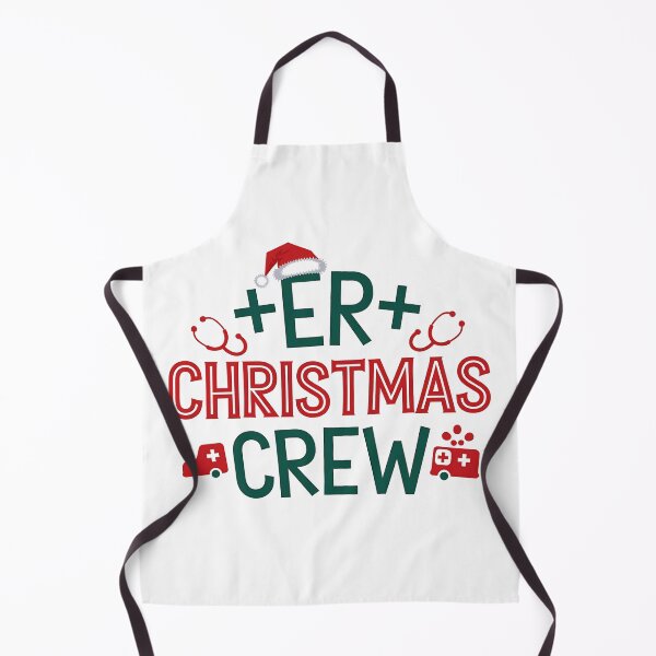 Item preview, ER Christmas Crew Emergency Room Nurse ER Techs Secretary designed and sold by luannsemmsobre.