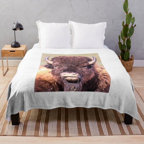 Item preview, Bison Face designed and sold by Carol Bock.