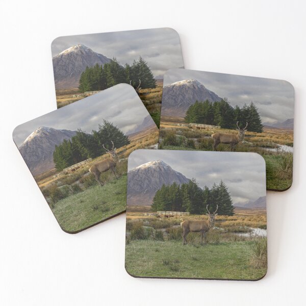 Item preview, "Guardian of Glencoe: Stag and Highlands Majesty" designed and sold by philpace.